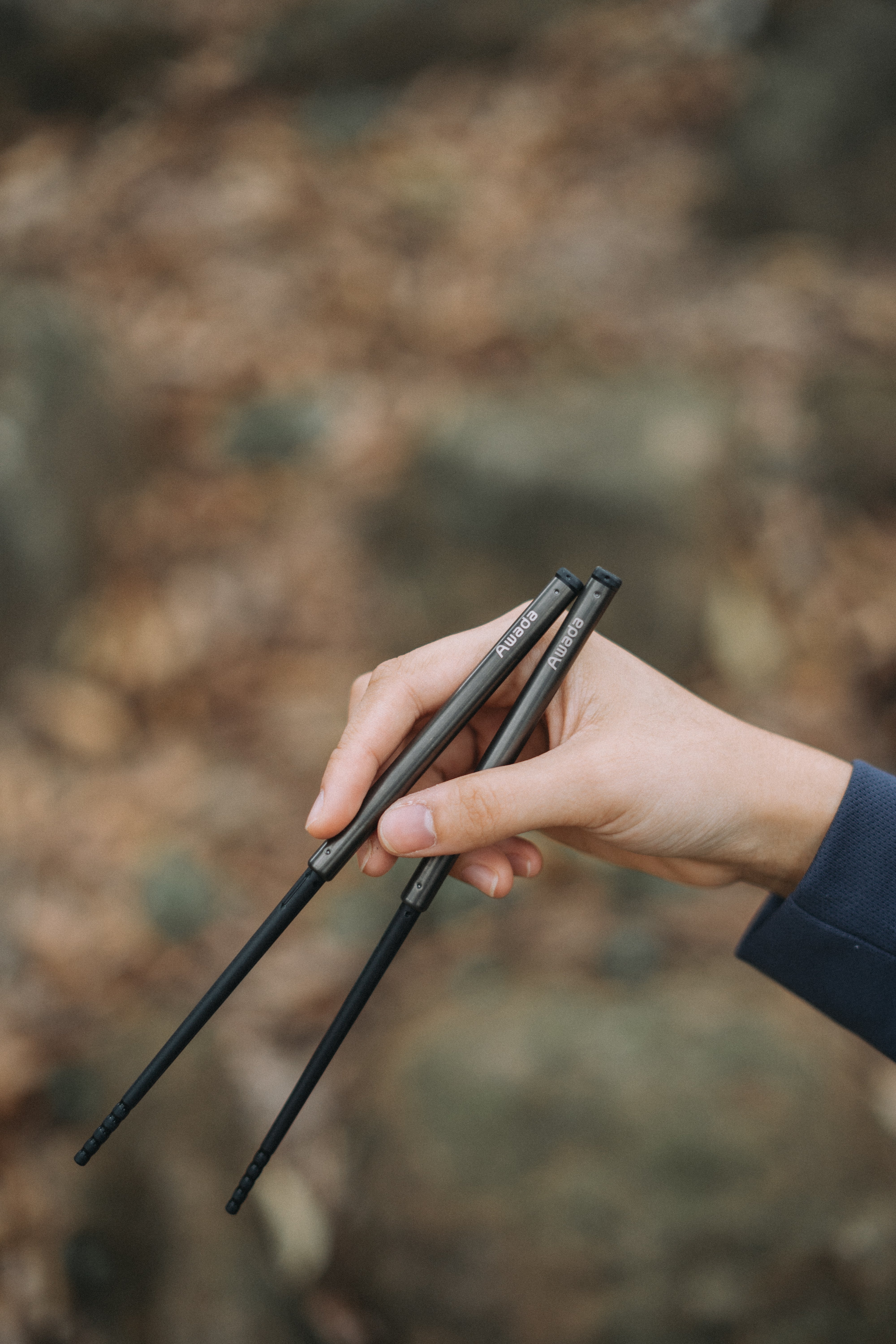 Rugged Sear スライド式お箸&箸置きセット Portable Chopsticks 2.0