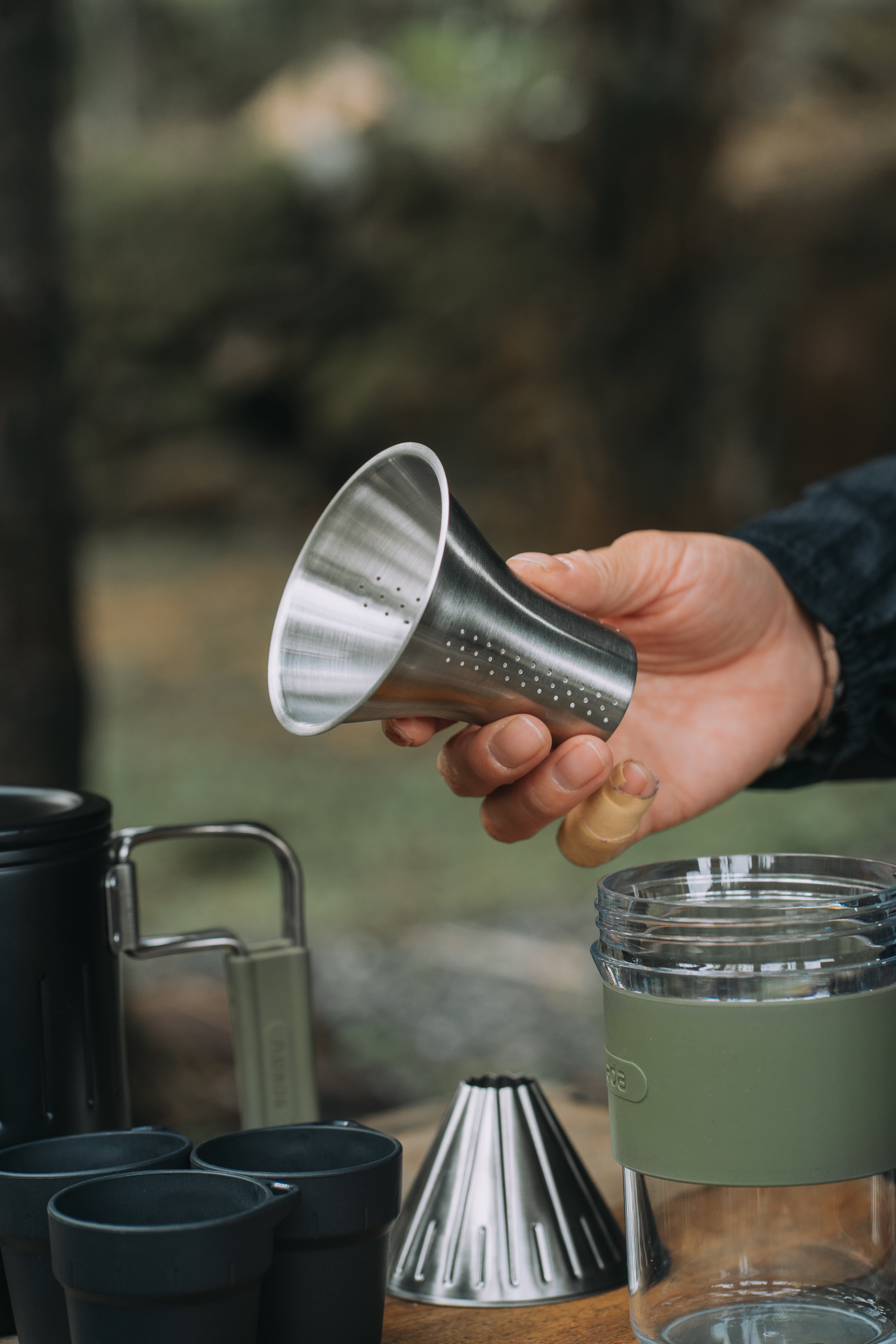 Rugged Sear コーヒーメーカープロ POUR OVER COFFEE MAKER SET