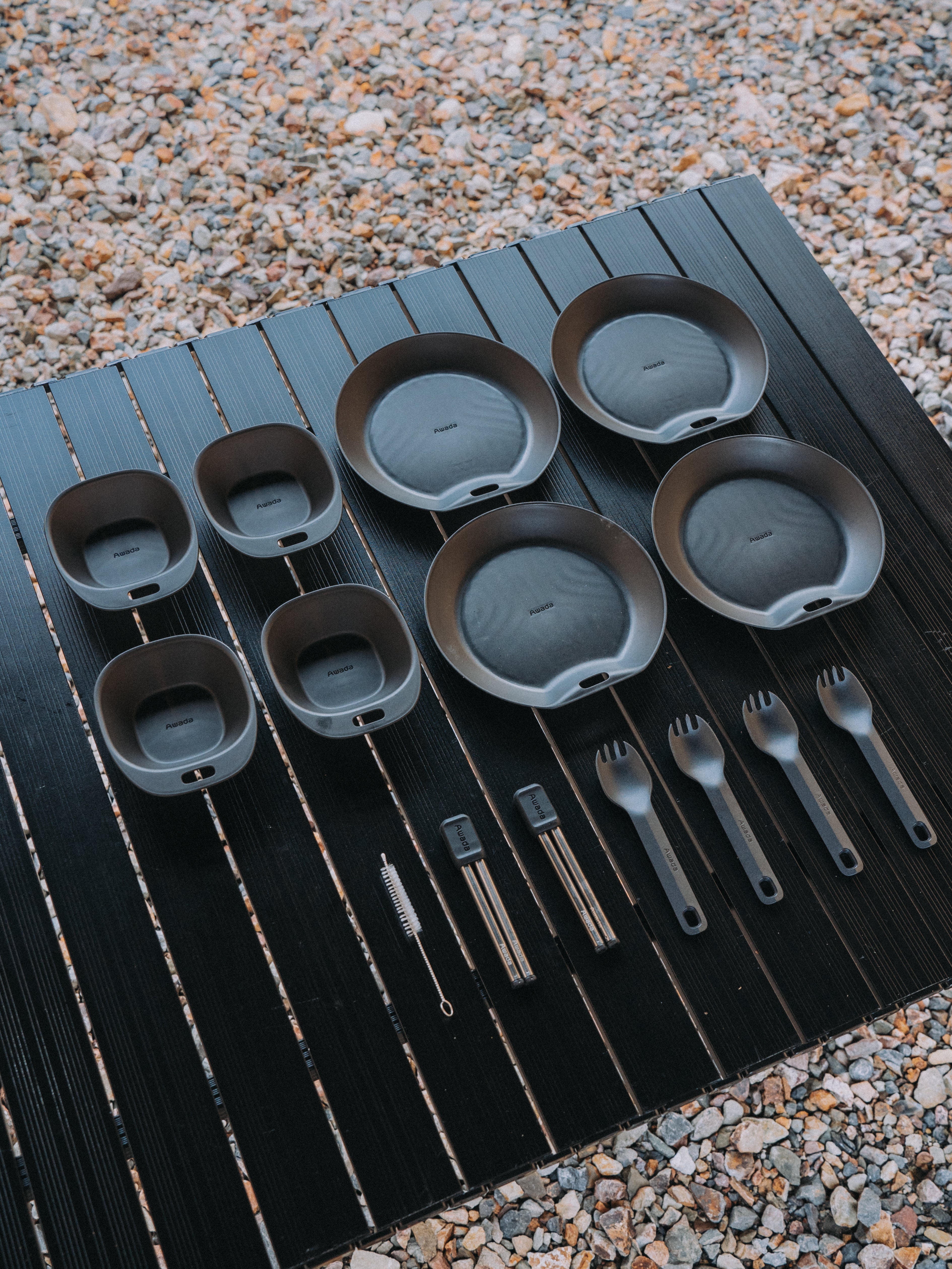 Rugged Searマルチアウトドア調理セット 25点セット 25-pc POT & PAN SET
