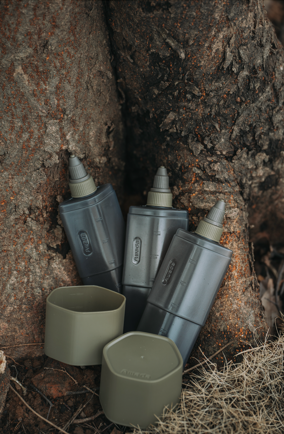 Rugged Searアウトドア用調味料入れ（緑色）2-pc CONDIMENT BOTTLE SET（GRN）