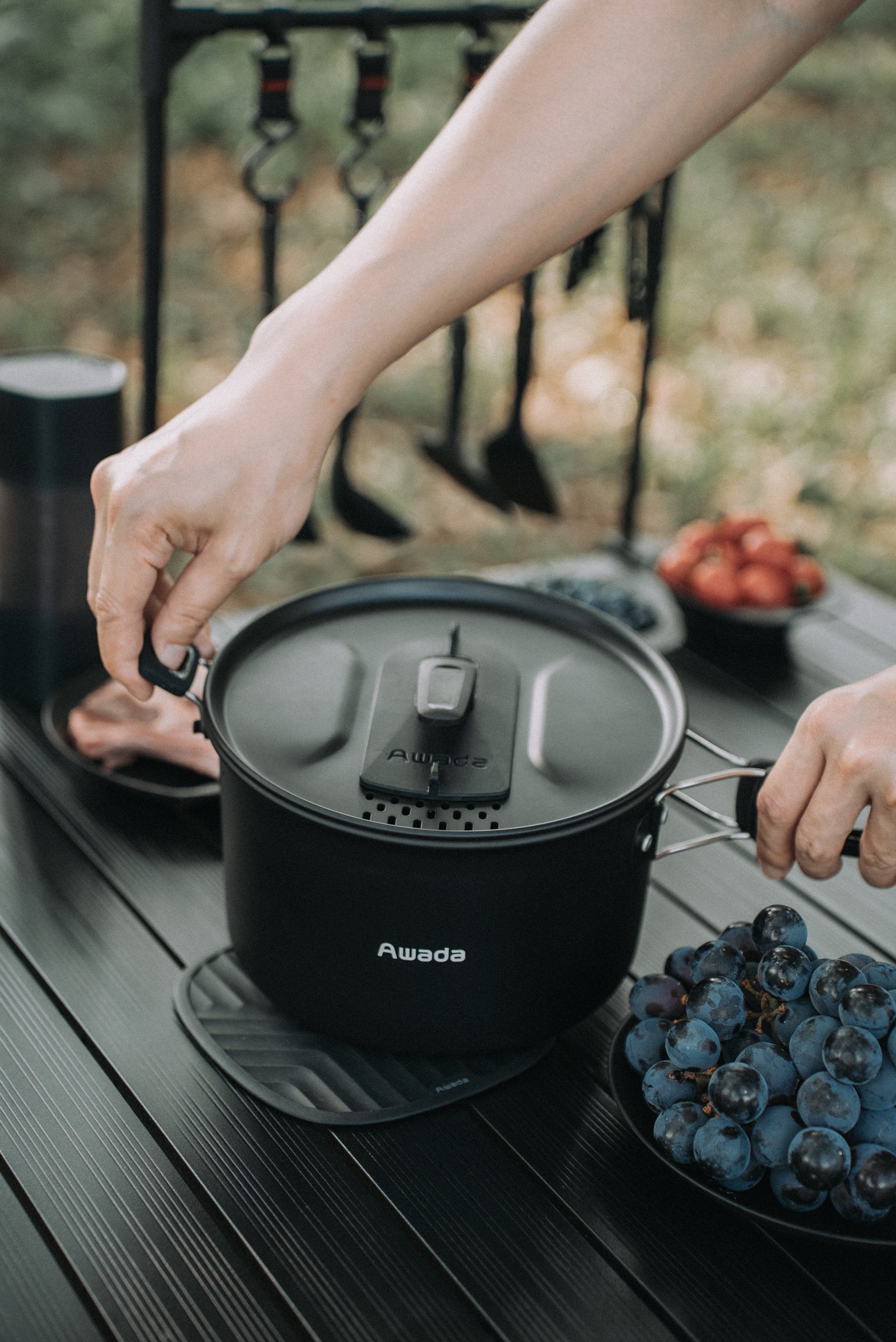 Rugged Searマルチアウトドア調理セット 25点セット 25-pc POT & PAN SET