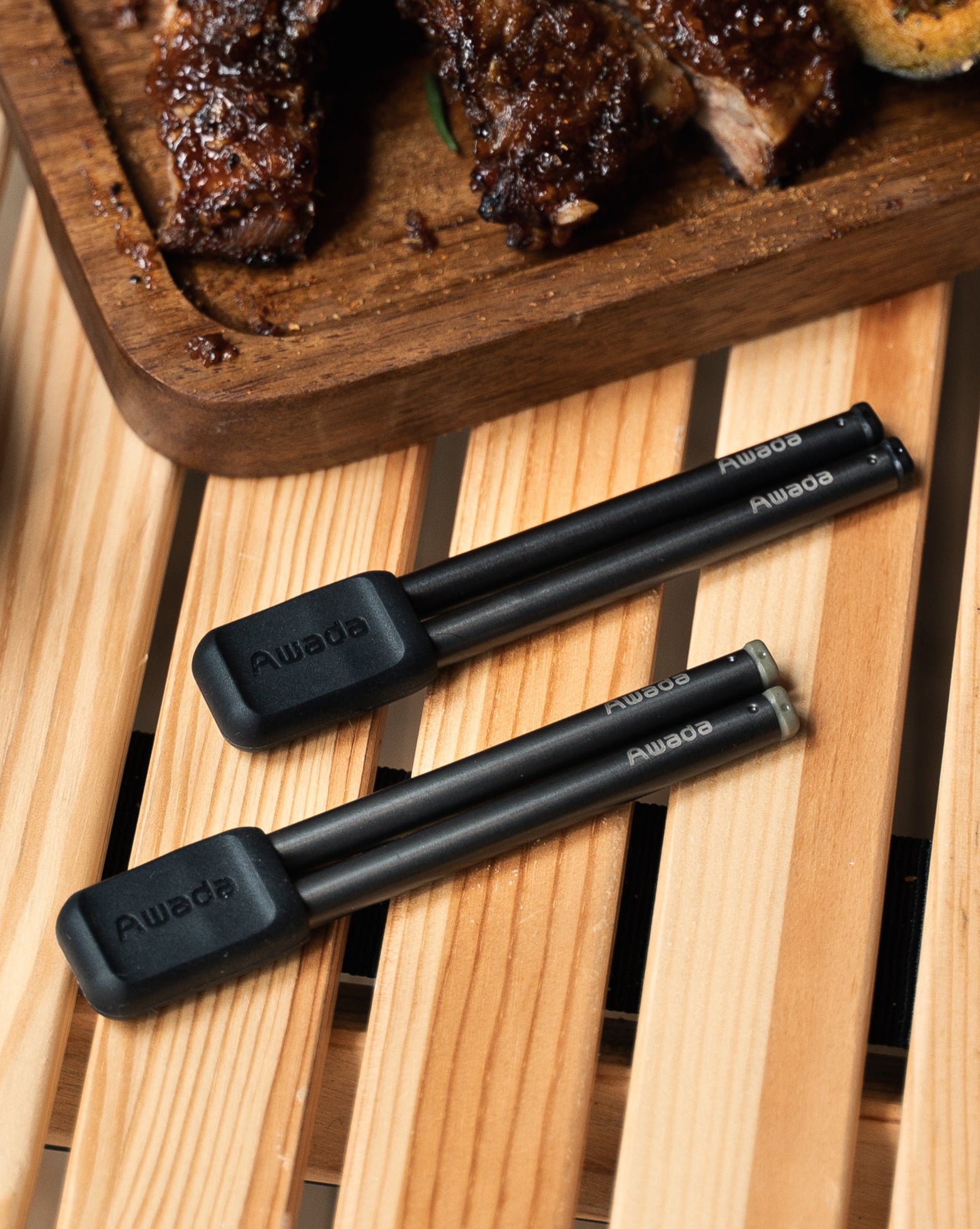 Rugged Sear スライド式お箸＆箸置きセット Portable Chopsticks 2.0