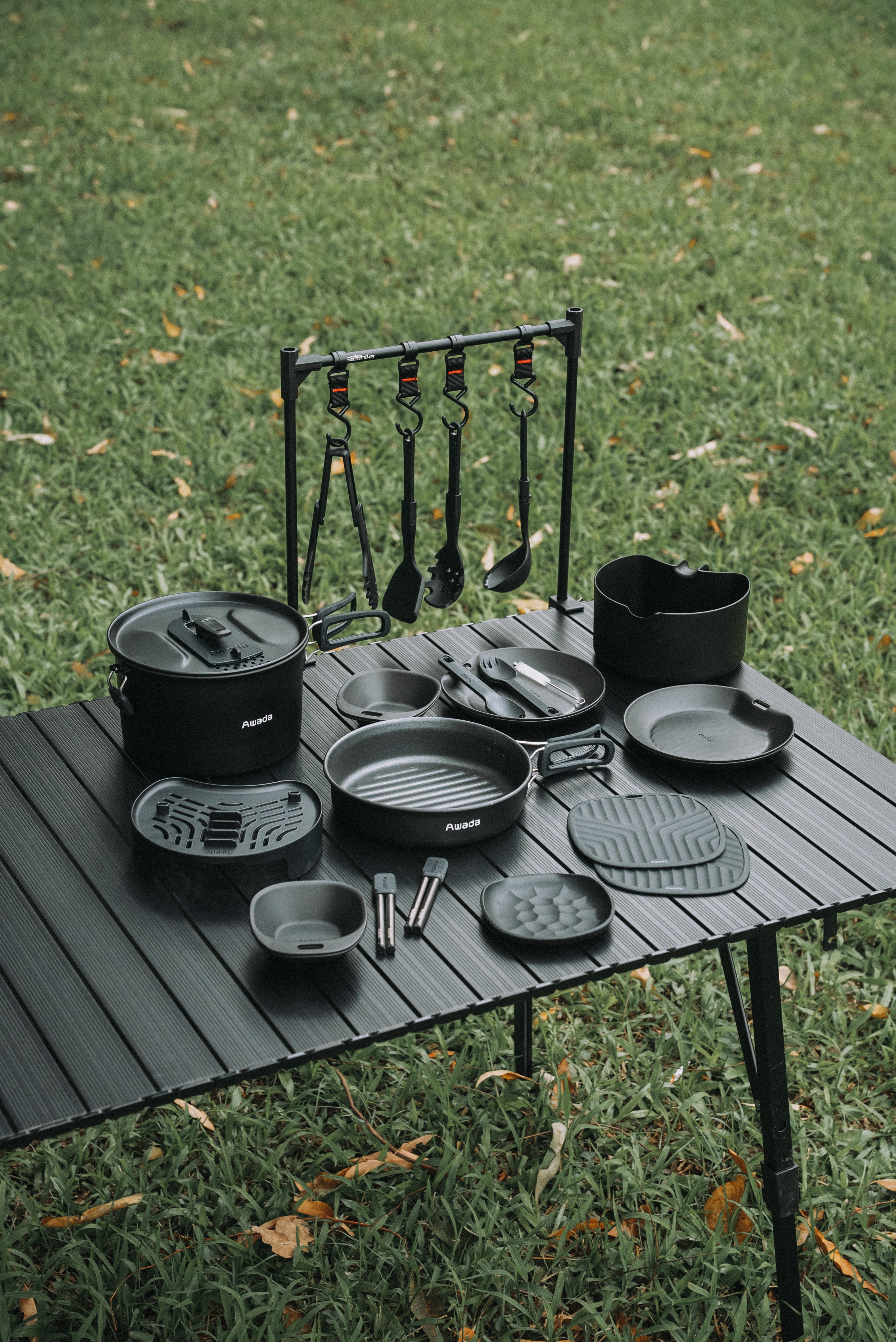 Rugged Searマルチアウトドア調理セット 25点セット 25-pc POT & PAN SET