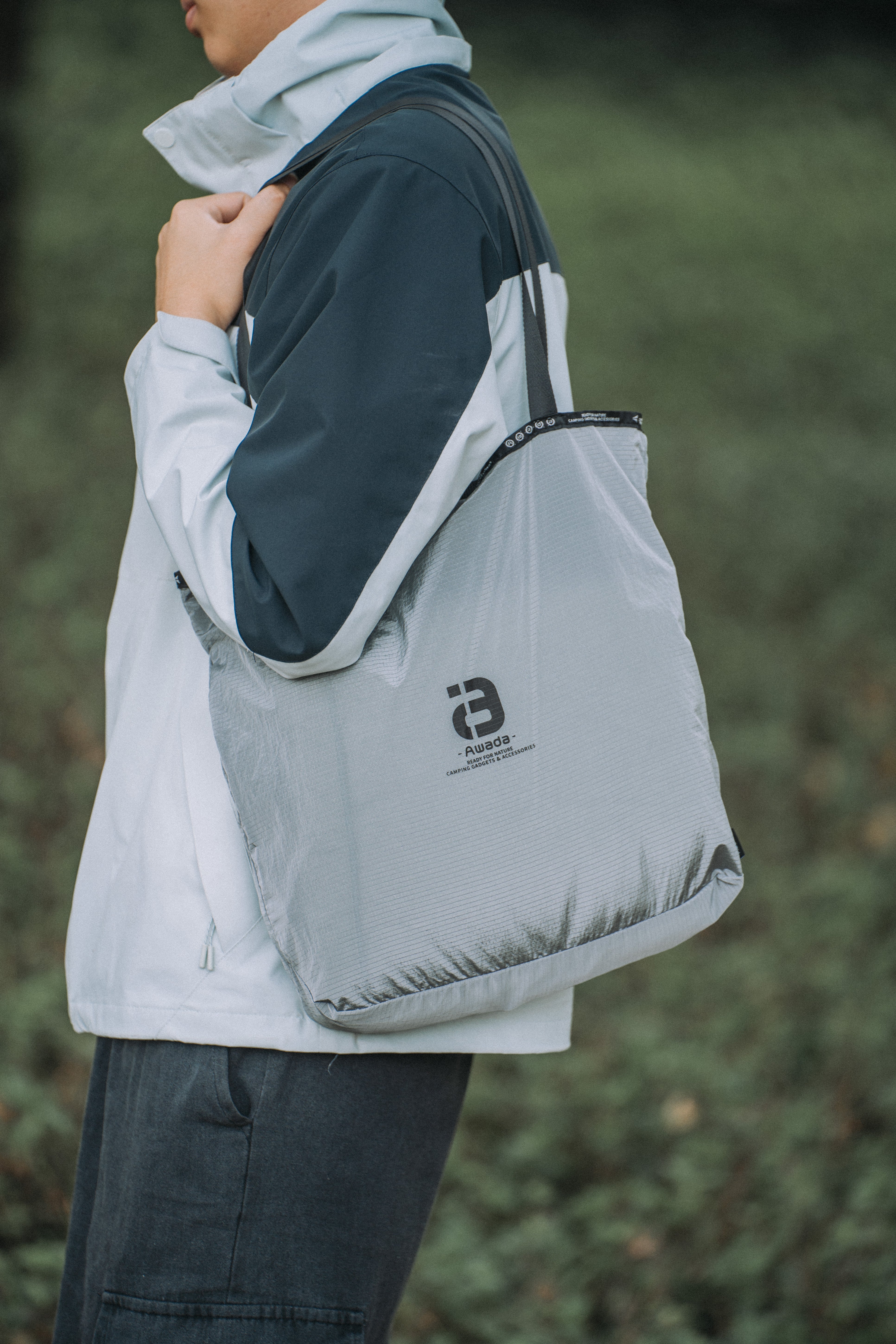 Rugged Sear ダブルユース折りたたみショルダーバッグ Dual-Use Foldable Crossbody Bag