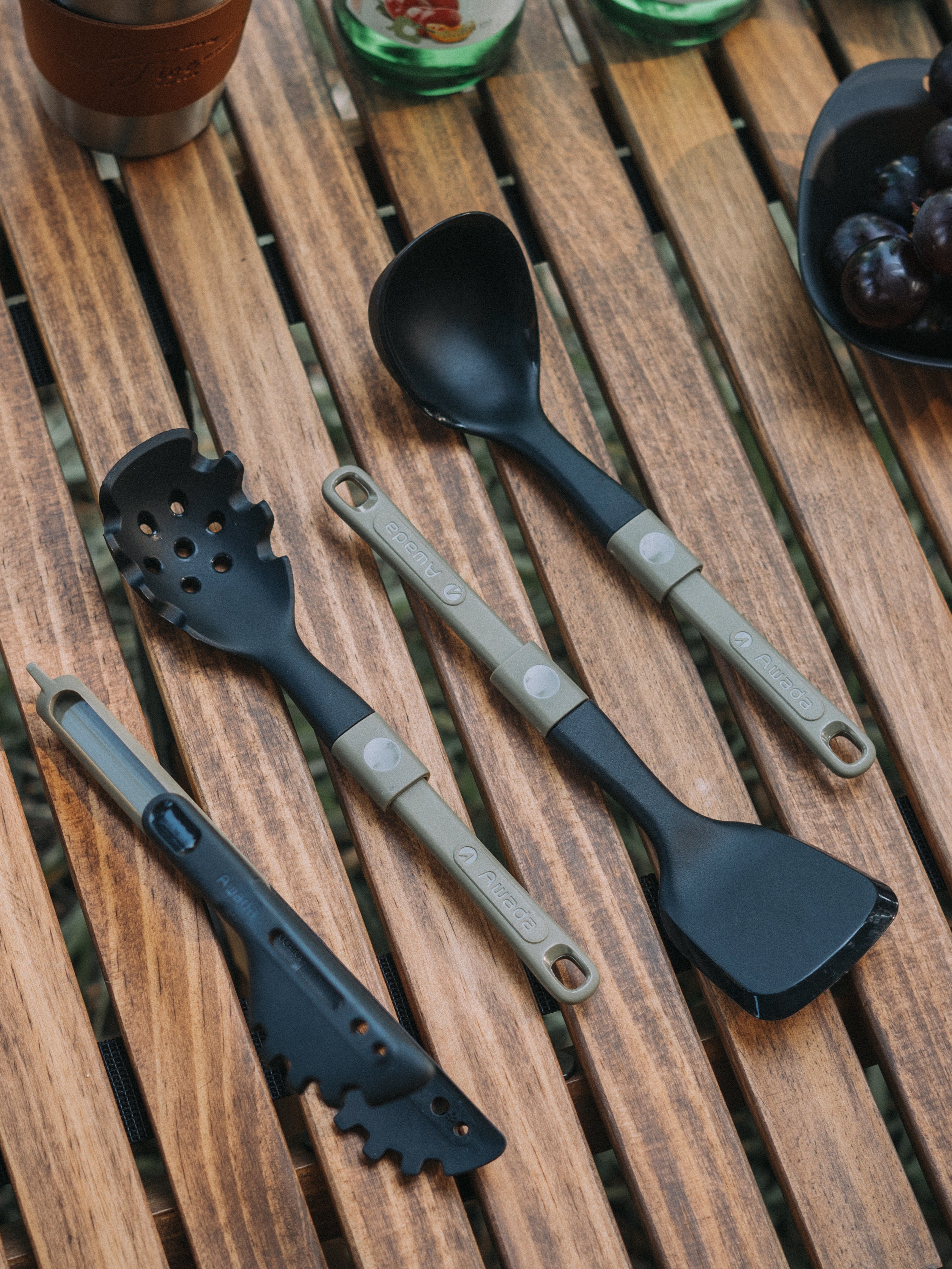 Rugged Sear シリコンツール4点セット（緑色) 4-pc SILICONE TOOLS SET (GRN)