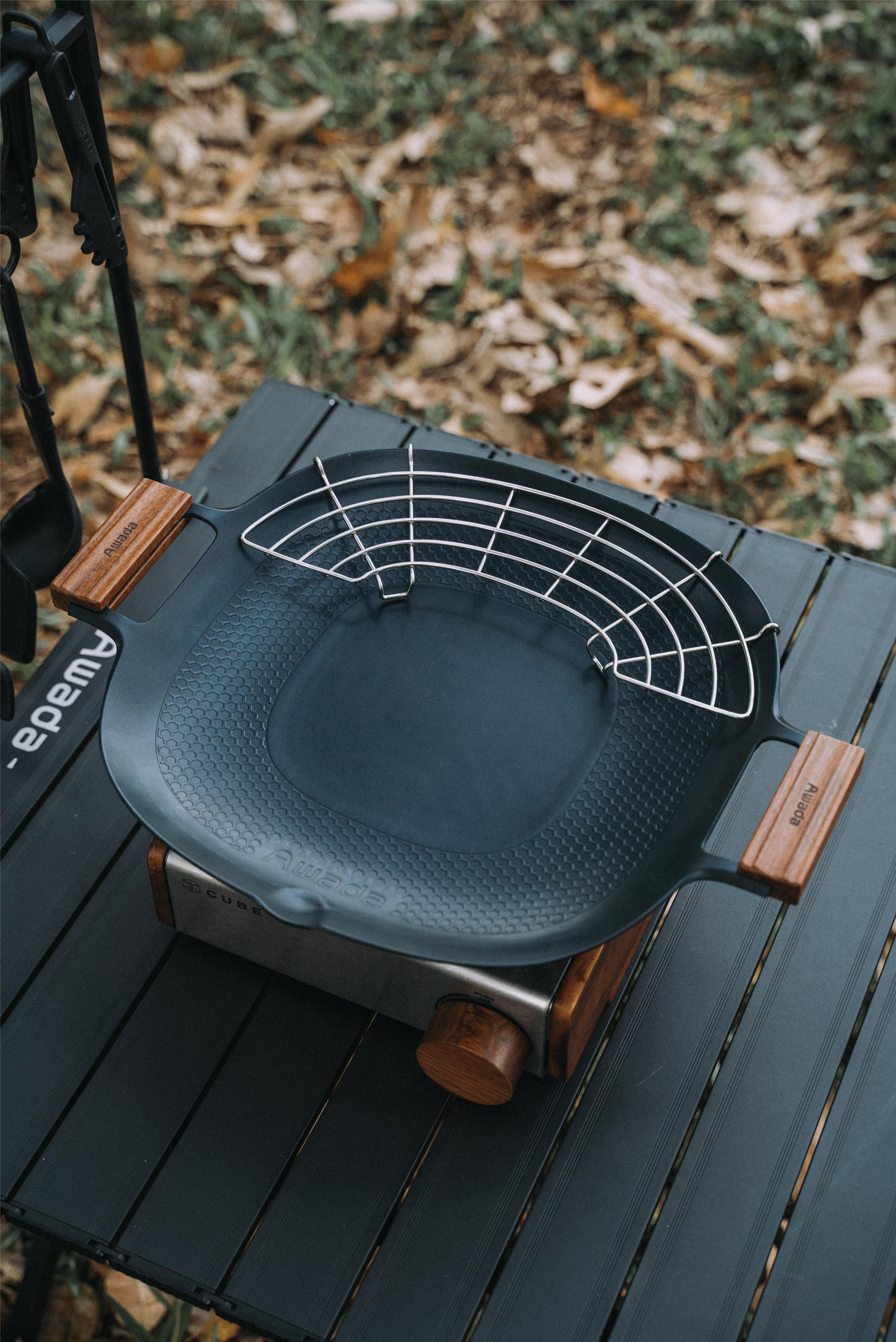 Rugged Searマルチグリドル IH対応　Electric and Fire Dual-use Baking Pan